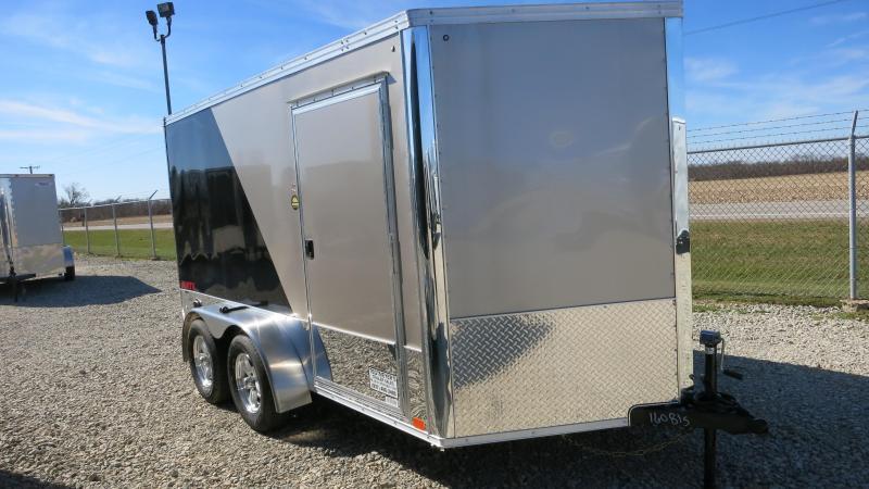 United Trailers 7x12 Enclosed Trailer XLMTV w/ Ramp Door - Motorcycle Trailer United Trailers 7x12 Enclosed Trailer XLMTV w/ Ramp Door - Motorcycle Trailer