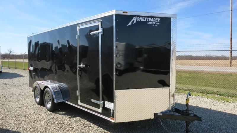 Homesteader 7x16 Enclosed Trailer with Ramp Door Homesteader 7x16 Enclosed Trailer with Ramp Door