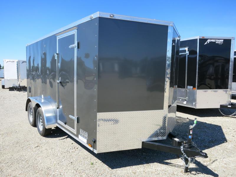 Continental Cargo 7X14 Enclosed Trailers W/ Ramp Door - LED - Dome Light Continental Cargo 7X14 Enclosed Trailers W/ Ramp Door - LED - Dome Light