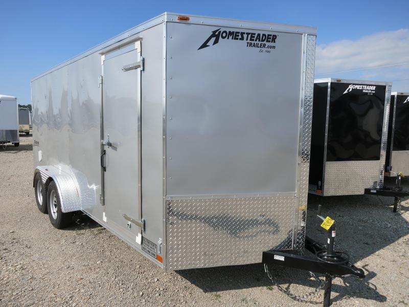 Homesteader 7x16 Enclosed Trailer with Ramp Door Homesteader 7x16 Enclosed Trailer with Ramp Door