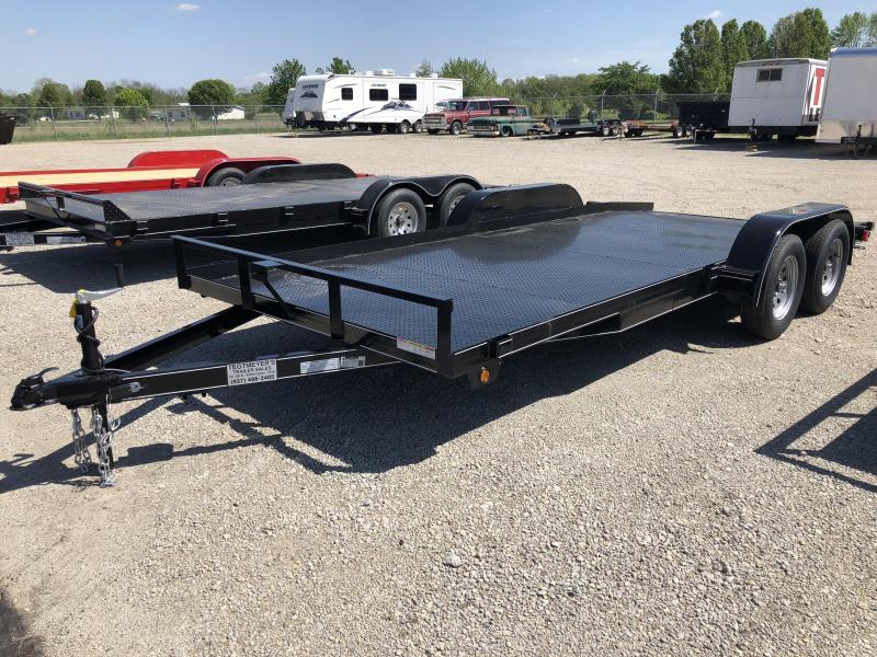 Lone Wolf Trailers 18' Steel Floor Car Hauler w/ ramps Lone Wolf Trailers 18' Steel Floor Car Hauler w/ ramps