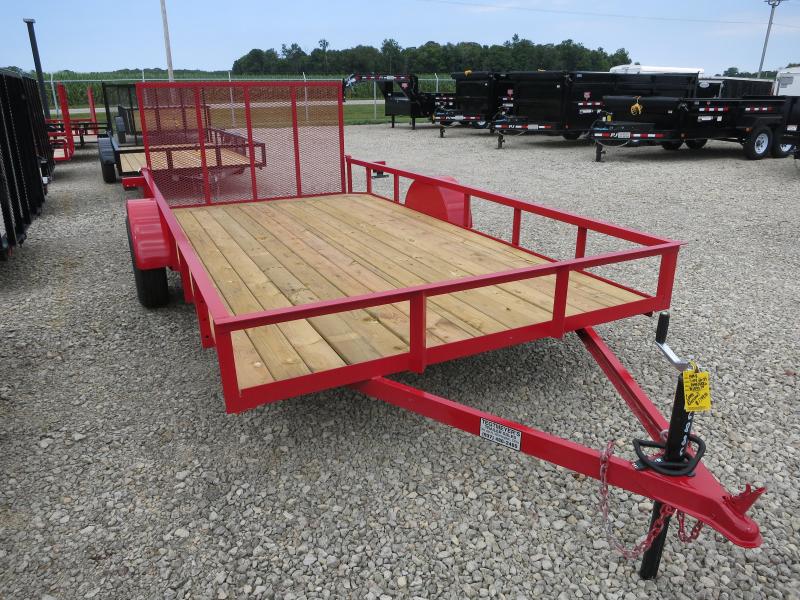 American Manufacturing 7x14 Utility Trailer w/ gate American Manufacturing 7x14 Utility Trailer w/ gate