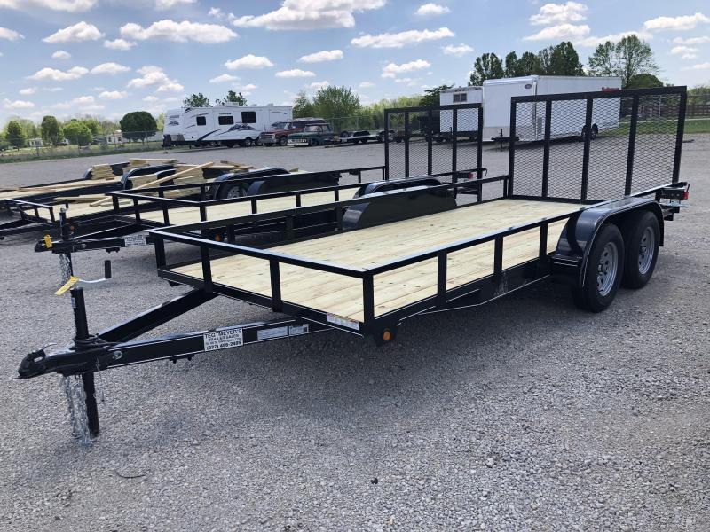 Lone Wolf Trailers 6x18 Tandem Axle Utility w/ Rear Gate Lone Wolf Trailers 6x18 Tandem Axle Utility w/ Rear Gate
