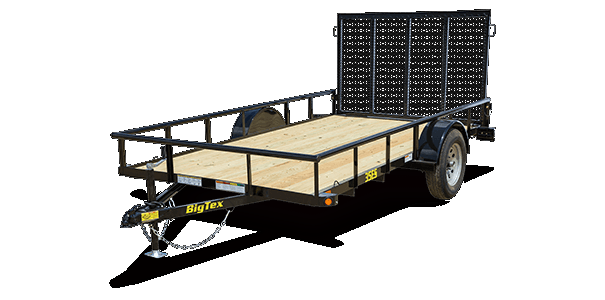 Big Tex 35ES 77X12 3K Round Top Utility Big Tex 35ES 77X12 3K Round Top Utility