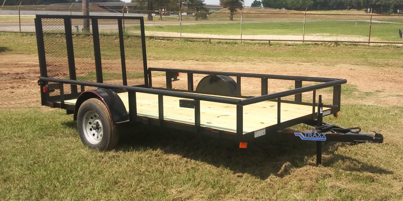 Traxx Trailers 12BPSA Flatbed Trailer Traxx Trailers 12BPSA Flatbed Trailer