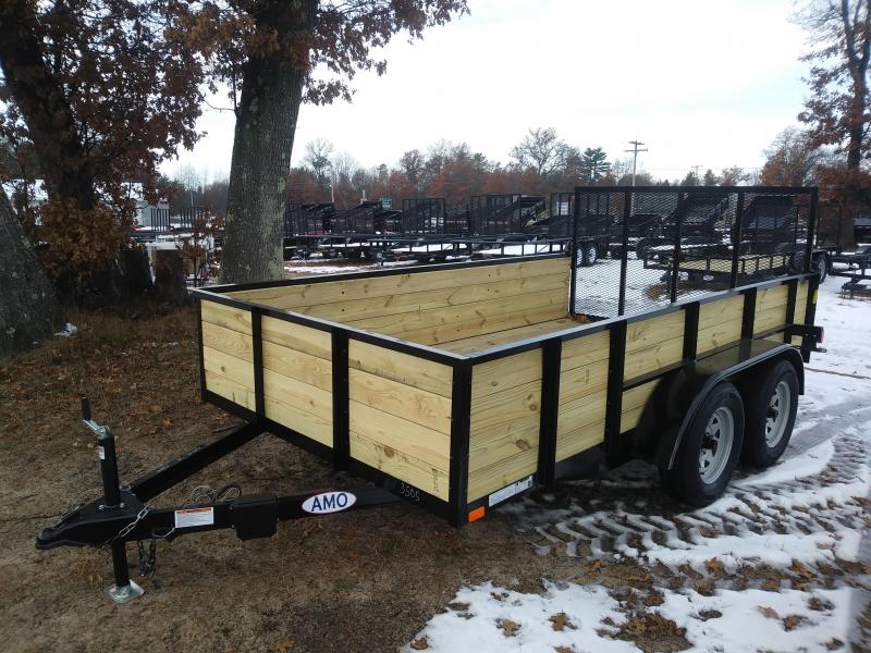 2019 AMO 6 x 12 Tandem Woodside 7K Utility Trailer 2019 AMO 6 x 12 Tandem Woodside 7K Utility Trailer