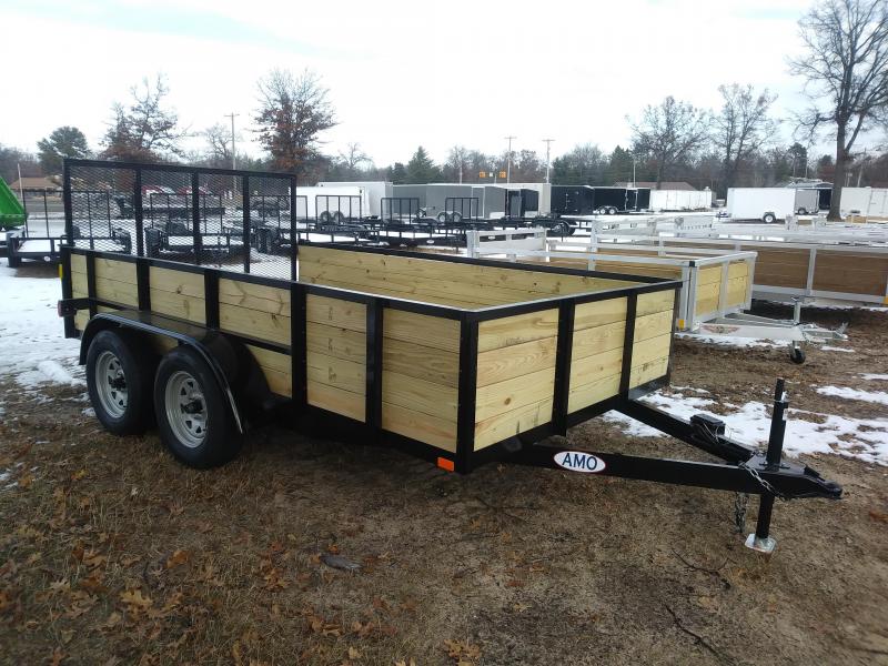 2019 AMO 6 x 12 Tandem Woodside 7K Utility Trailer | USA ...