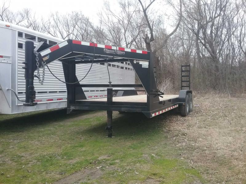 2014 Friesen Trailers EQX148320 Equipment Trailer 2014 Friesen Trailers EQX148320 Equipment Trailer