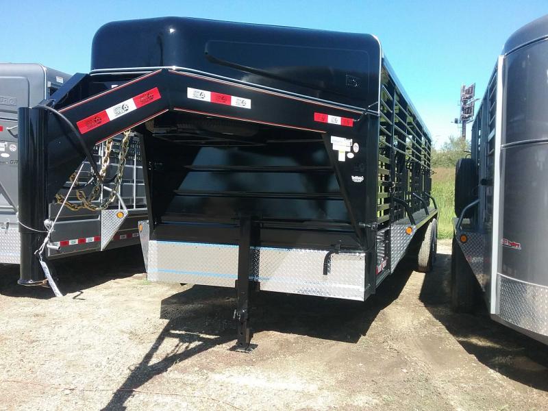 2020 GR Trailers STH6824W14LNR Livestock Trailer 2020 GR Trailers STH6824W14LNR Livestock Trailer