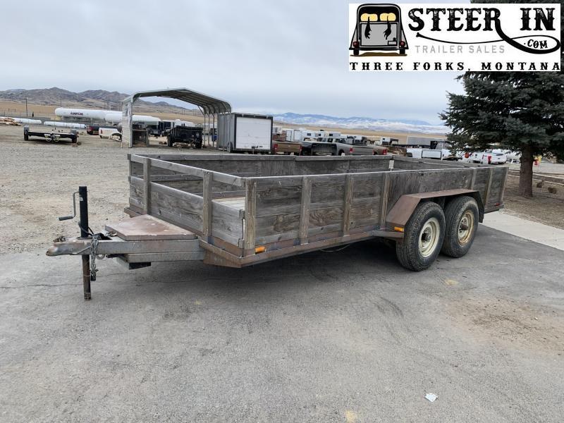 1990 Homemade UTILITY Utility Trailer 1990 Homemade UTILITY Utility Trailer