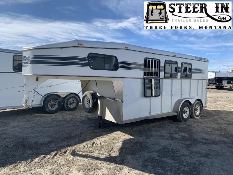 1998 Trails West 3H GN Horse Trailer 1998 Trails West 3H GN Horse Trailer