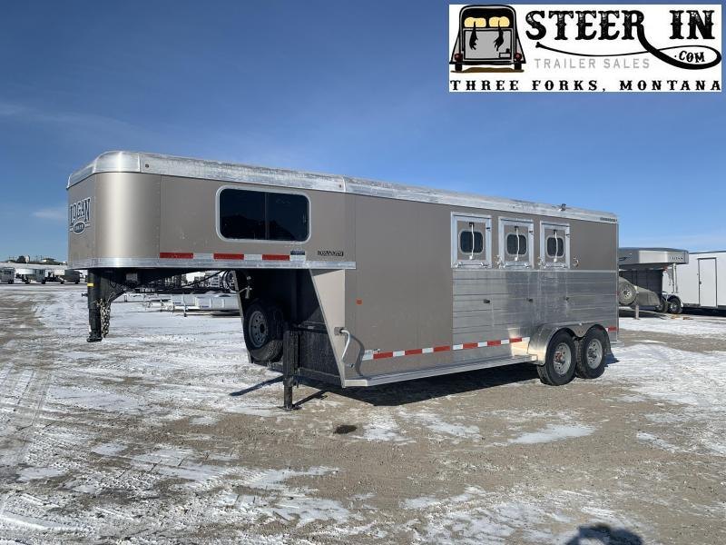 2020 Logan BULLSEYE 3H GN Horse Trailer 2020 Logan BULLSEYE 3H GN Horse Trailer