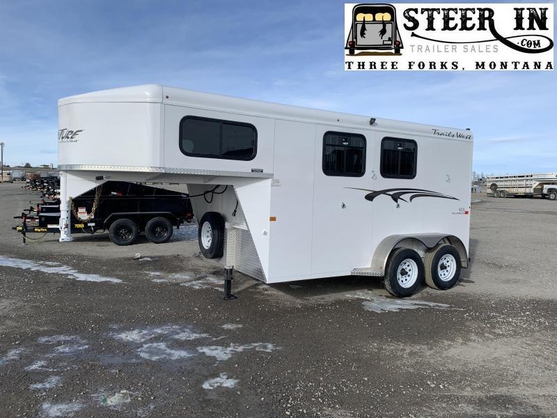 2020 Trails West Manufacturing ADVENTURE MX GN 2-HORSE Horse Trailer 2020 Trails West Manufacturing ADVENTURE MX GN 2-HORSE Horse Trailer