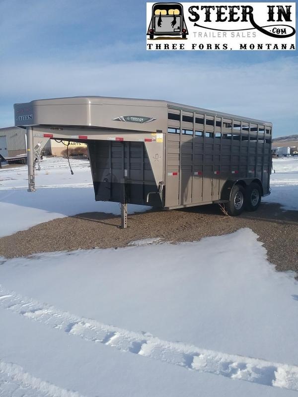 2020 Titan 16' Standard Stock Trailer 2020 Titan 16' Standard Stock Trailer