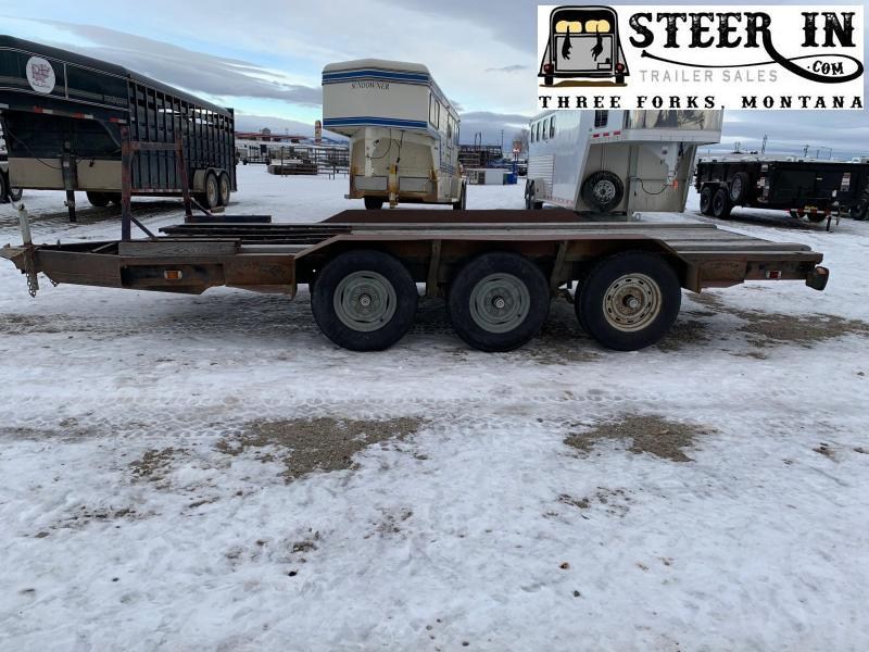 1986 Homemade 16' Utility Trailer 1986 Homemade 16' Utility Trailer