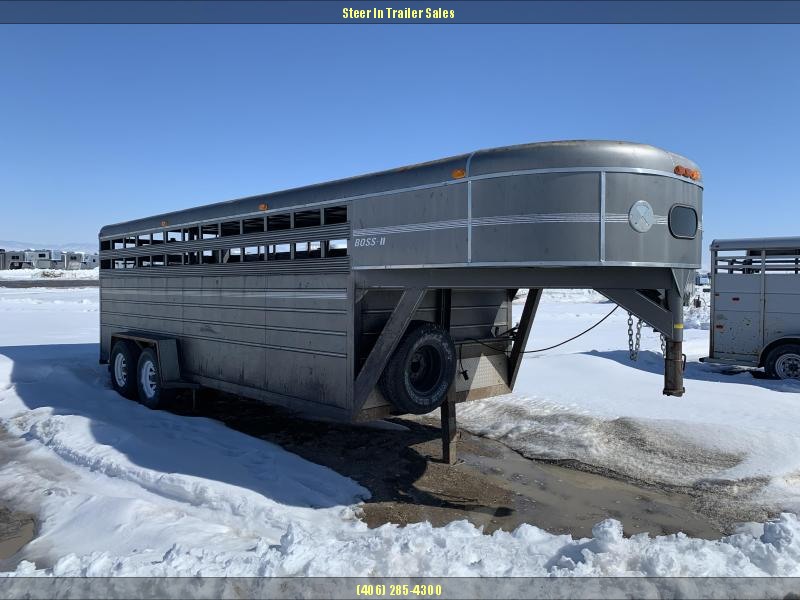 1989 Boss 20' STOCK TRAILER 1989 Boss 20' STOCK TRAILER