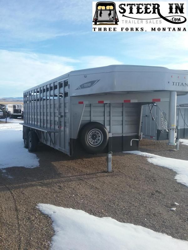 2020 Titan Trailers STANDARD STOCK Livestock Trailer 2020 Titan Trailers STANDARD STOCK Livestock Trailer