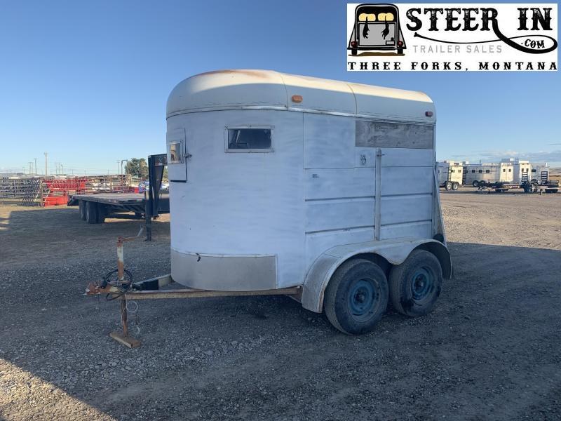 1982 Frontier 2H BP Horse Trailer 1982 Frontier 2H BP Horse Trailer