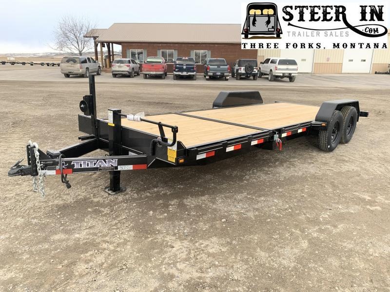 2020 Titan Trailers 16+6 Tilt Equipment Trailer 2020 Titan Trailers 16+6 Tilt Equipment Trailer