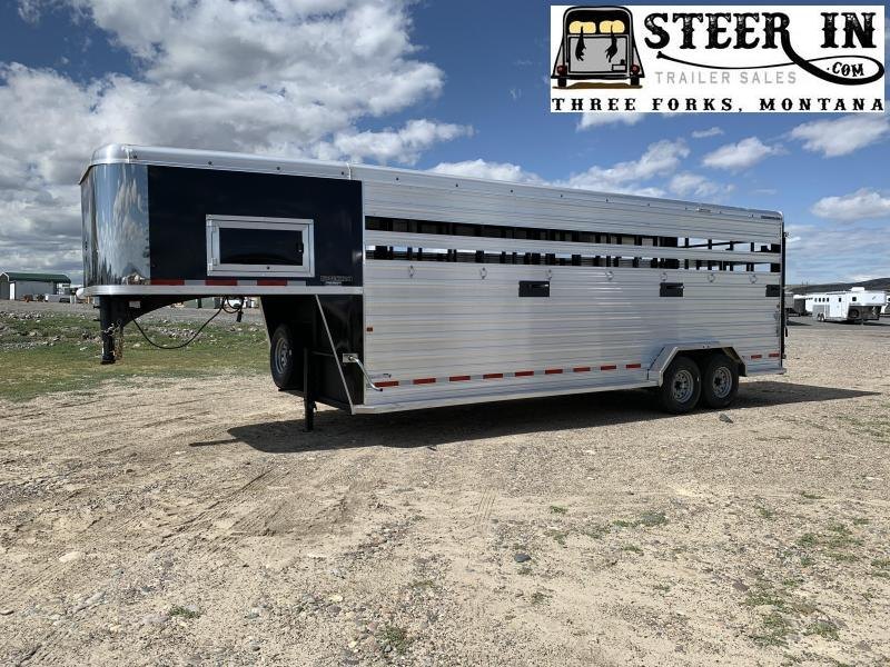 Logan Coach 24' Stockman 8' Tall Stock Trailer Logan Coach 24' Stockman 8' Tall Stock Trailer