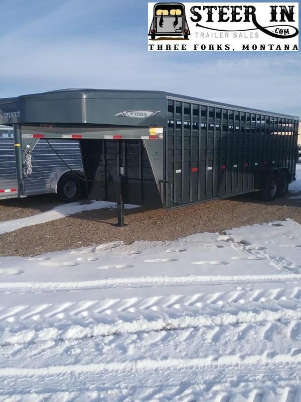 2020 Titan 24' Standard Stock Trailer 2020 Titan 24' Standard Stock Trailer