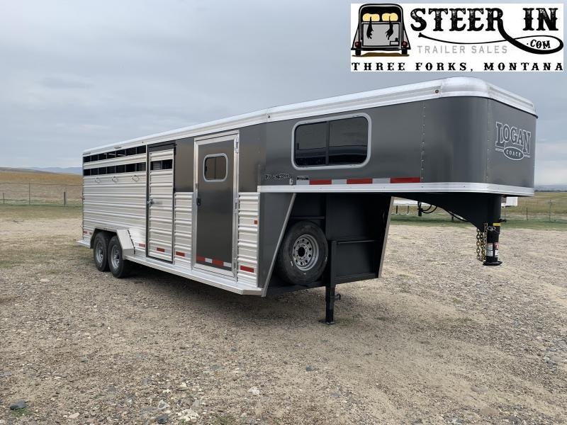 Logan 22' Stock Combo Trailer Logan 22' Stock Combo Trailer