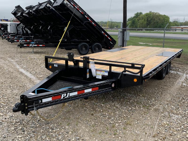 2020 PJ Trailers 8" I-Beam Deckover (F8) Flatbed Trailer 2020 PJ Trailers 8" I-Beam Deckover (F8) Flatbed Trailer
