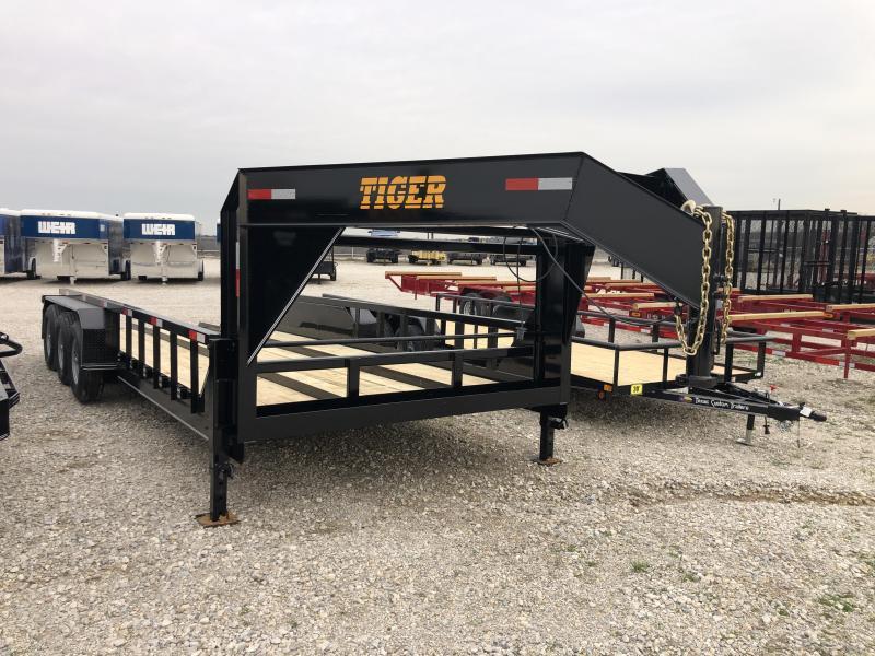 2020 Tiger Trailer 96" X 20' Gooseneck X Wide Tractor hauler 2020 Tiger Trailer 96" X 20' Gooseneck X Wide Tractor hauler
