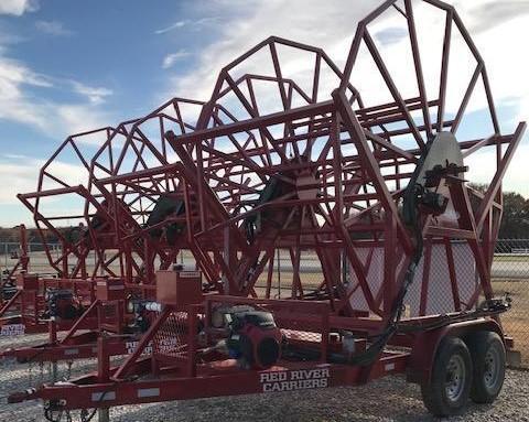 ***USED*** 2018 Red River Carrier Poly Pipe Reel Trailer ***USED*** 2018 Red River Carrier Poly Pipe Reel Trailer