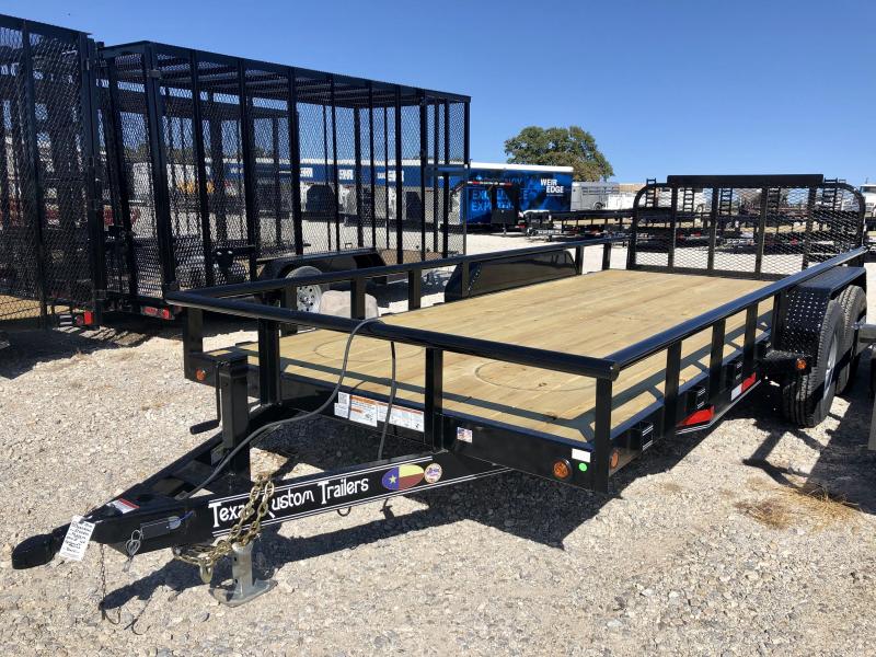 2020 East Texas 83"x18' 12k Equipment Trailer 2020 East Texas 83"x18' 12k Equipment Trailer