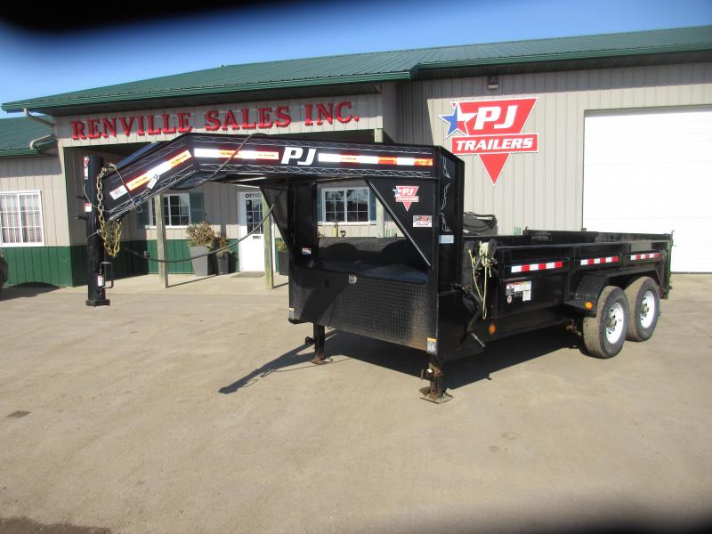 2018 PJ Low-Pro 14' GN Dump Trailer 2018 PJ Low-Pro 14' GN Dump Trailer