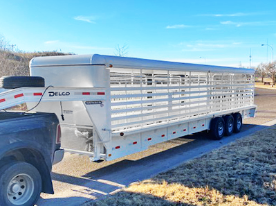 2020 32' Delco Metal Top Stock Trailer 2020 32' Delco Metal Top Stock Trailer