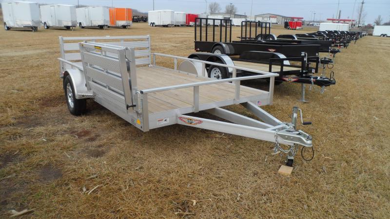 2018 H&H Aluminum Utility 8.5x12 Rail Side 2018 H&H Aluminum Utility 8.5x12 Rail Side