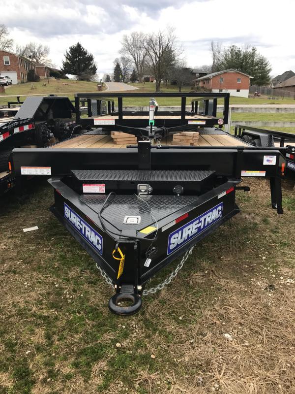 2019 Sure-Trac 102x22 Deckover Tilt Tandem BP 15K 2019 Sure-Trac 102x22 Deckover Tilt Tandem BP 15K