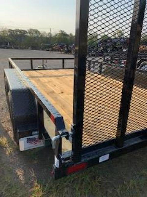 2019 Sure-Trac 12 Tandem Axle Tube Top Utility Trailer 2019 Sure-Trac 12 Tandem Axle Tube Top Utility Trailer