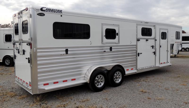 2020 Cimarron Trailers 2 + 1 Deluxe GN Horse Trailer 2020 Cimarron Trailers 2 + 1 Deluxe GN Horse Trailer