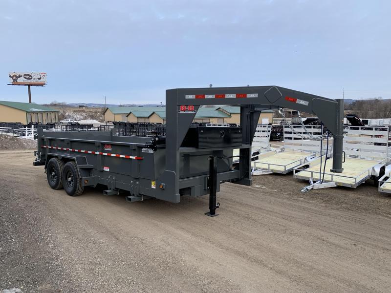2020 B-B 83X16 Gooseneck Dump Trailer 2020 B-B 83X16 Gooseneck Dump Trailer