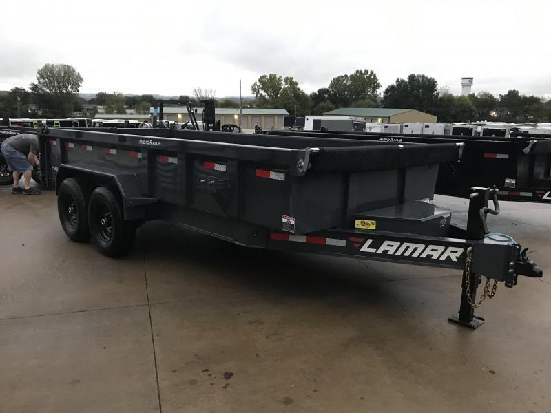2020 Lamar Trailers 83X16 Low Pro Dump Trailer 2020 Lamar Trailers 83X16 Low Pro Dump Trailer