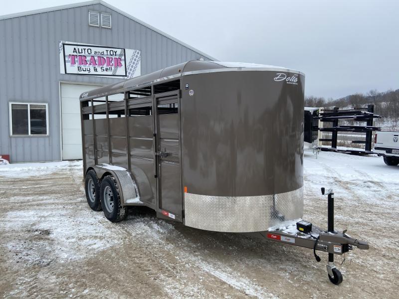 2020 Delta Manufacturing 6X16 Livestock Trailer 2020 Delta Manufacturing 6X16 Livestock Trailer