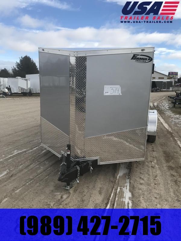2020 Formula Trailers 7x16 Silver Ramp +12 Enclosed Cargo Trailer 2020 Formula Trailers 7x16 Silver Ramp +12 Enclosed Cargo Trailer