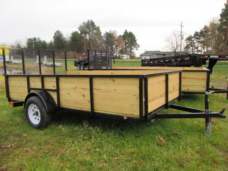 GoldStar 6x14 Wood sided Landscape Tube Steel Utility Trailer GoldStar 6x14 Wood sided Landscape Tube Steel Utility Trailer