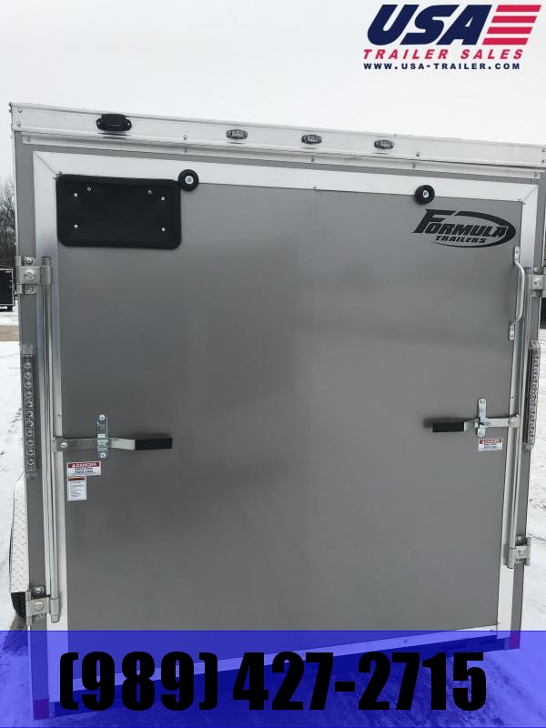 2019 Formula Trailers 6 x 12 Pewter Ramp Enclosed Cargo Trailer 2019 Formula Trailers 6 x 12 Pewter Ramp Enclosed Cargo Trailer
