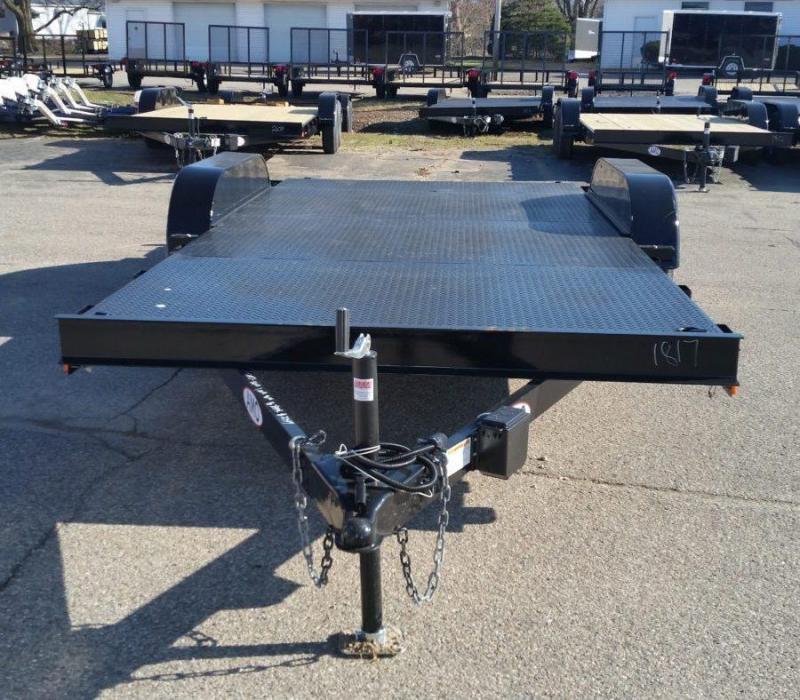 16' A.M.O. Car Hauler Trailer Steel Deck 16' A.M.O. Car Hauler Trailer Steel Deck