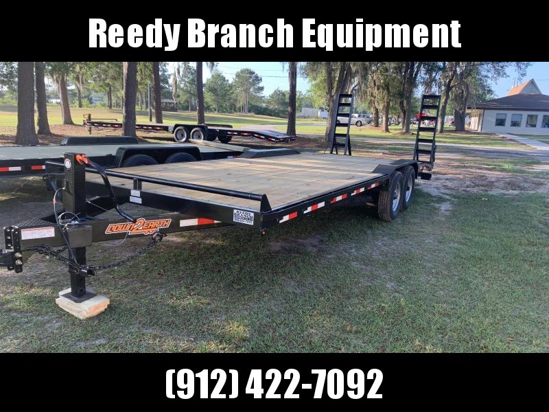 (2020) 102"x24' Drive Over Fenders Equipment Trailer by Down 2 Earth (2020) 102"x24' Drive Over Fenders Equipment Trailer by Down 2 Earth