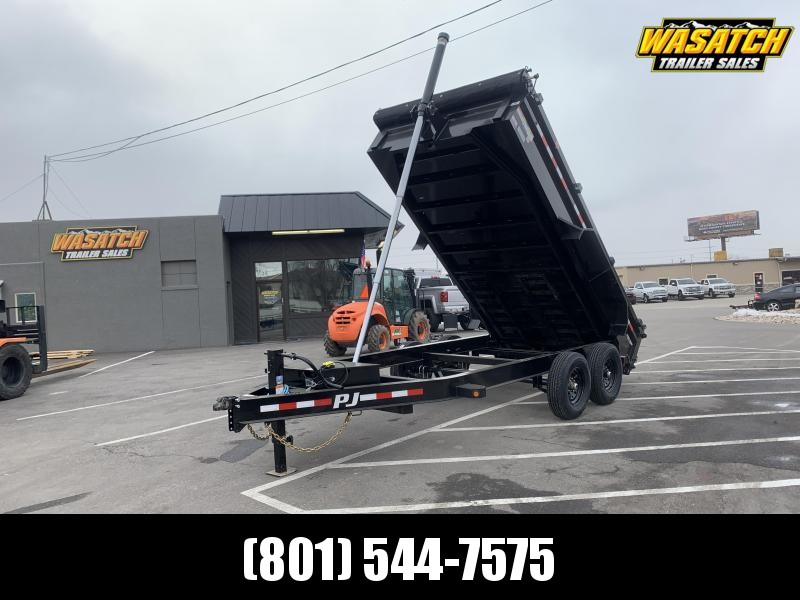 PJ 7x14 Pro-Lift Telescopic (DT) Dump Trailer PJ 7x14 Pro-Lift Telescopic (DT) Dump Trailer