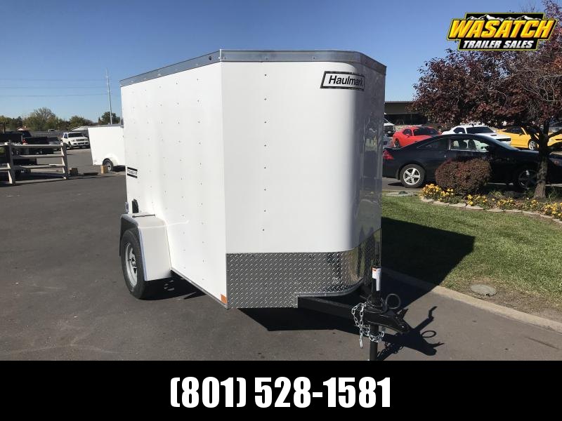 Haulmark 5x8 Enclosed Steel Cargo Trailer w/ V-Nose Haulmark 5x8 Enclosed Steel Cargo Trailer w/ V-Nose