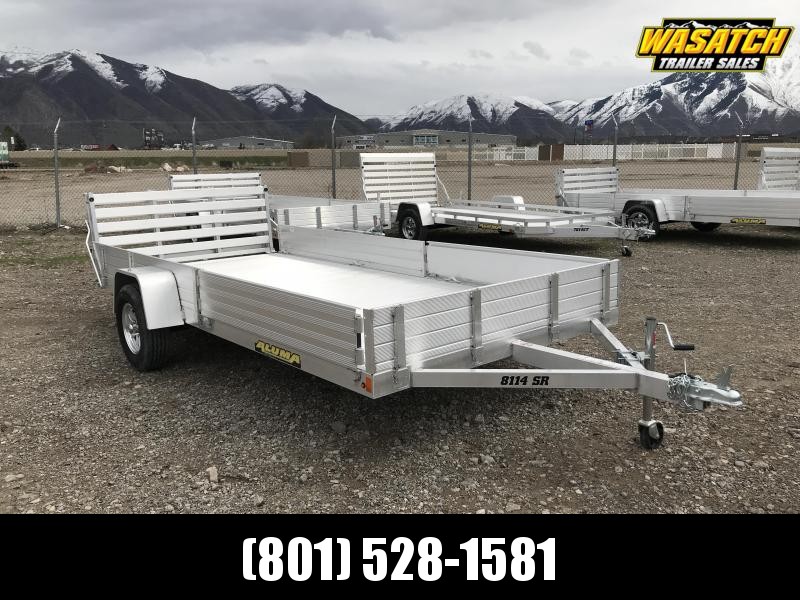 Aluma 7x14 Utility Trailer w/ ATV Side Ramps Aluma 7x14 Utility Trailer w/ ATV Side Ramps