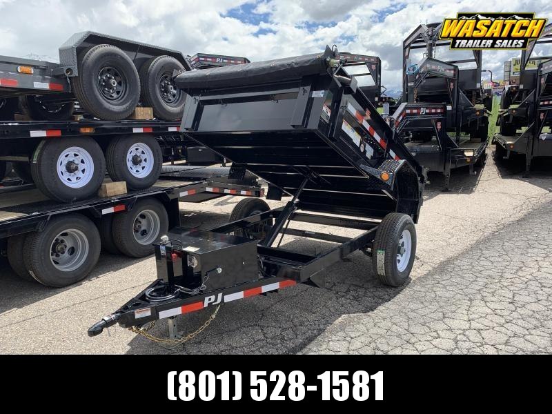 PJ Trailers 5x8 Dump (D5) 18" High Sides PJ Trailers 5x8 Dump (D5) 18" High Sides
