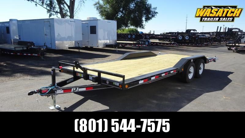 PJ 22 ft - 5 in. Channel Buggy Hauler (B5) Car / Racing Trailer PJ 22 ft - 5 in. Channel Buggy Hauler (B5) Car / Racing Trailer