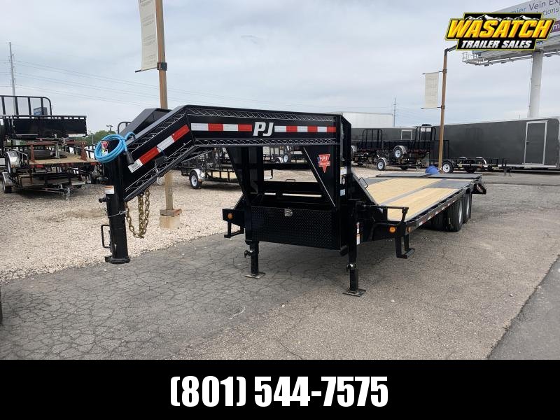 PJ 25 ft - Low-Pro w/ Duals (LD) Flatbed Trailer PJ 25 ft - Low-Pro w/ Duals (LD) Flatbed Trailer